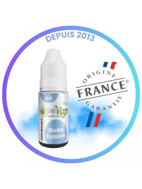 E-liquide MENTHE EXPLOSIVE par OPENVAP