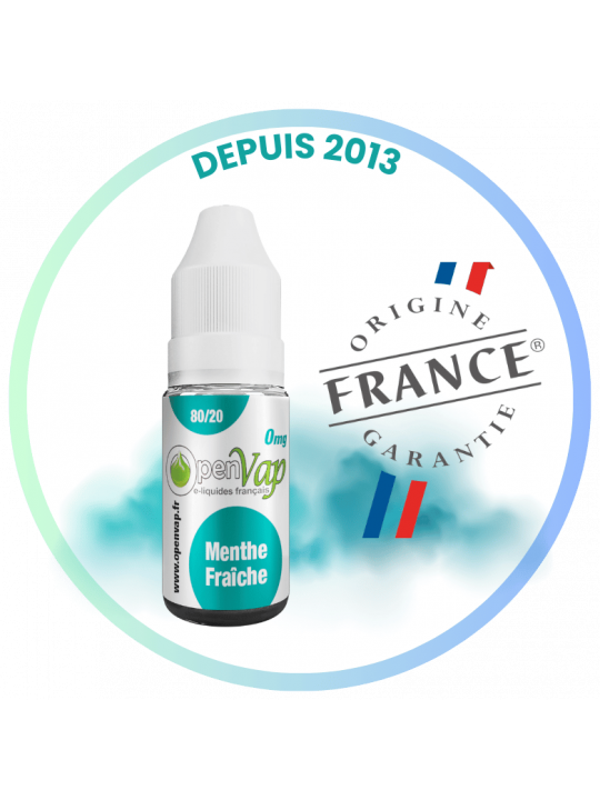 E-liquide MENTHE FRAÎCHE par OPENVAP