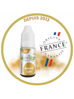 E-liquide AMERICA LIGHT par OPENVAP