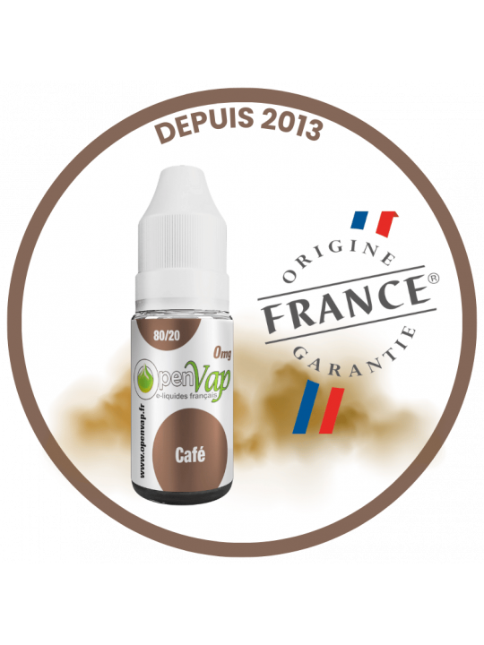 E-liquide CAFE par OPENVAP