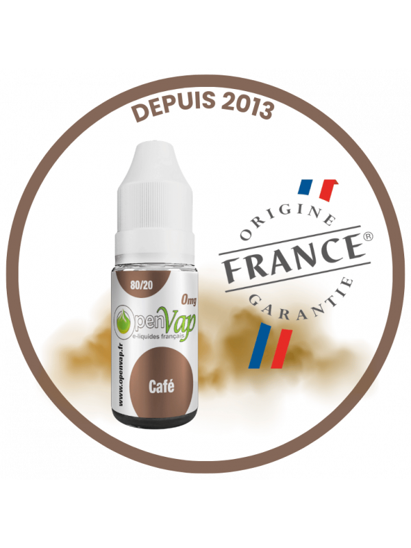 E-liquide CAFE par OPENVAP