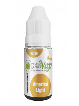 E-liquide AMERICA LIGHT par OPENVAP