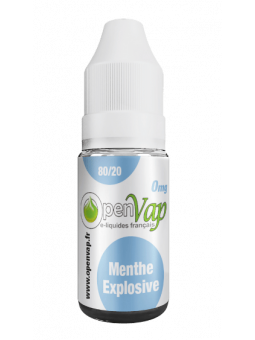 E-liquide MENTHE EXPLOSIVE par OPENVAP