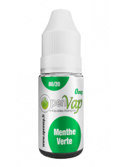 E-liquide MENTHE VERTE par OPENVAP