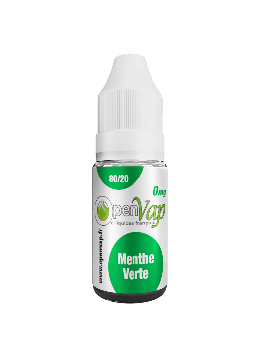 E-liquide MENTHE VERTE par OPENVAP