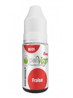 E-liquide FRAISE par OPENVAP