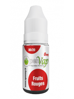 E-liquide FRUITS ROUGES par OPENVAP