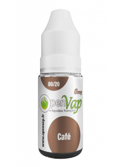E-liquide CAFE par OPENVAP