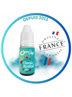 E-liquide CLASSIC MENTHOL par OPENVAP
