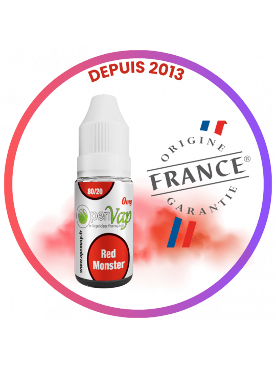 E-liquide RED MONSTER par OPENVAP